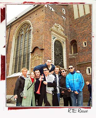 RTE Recce filming in Krakow